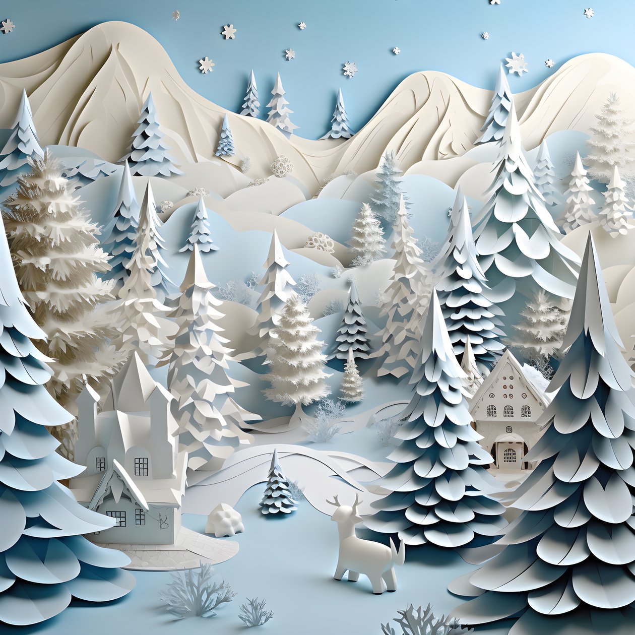 3d 圣诞雪景 3 作者 库尔特赫普克