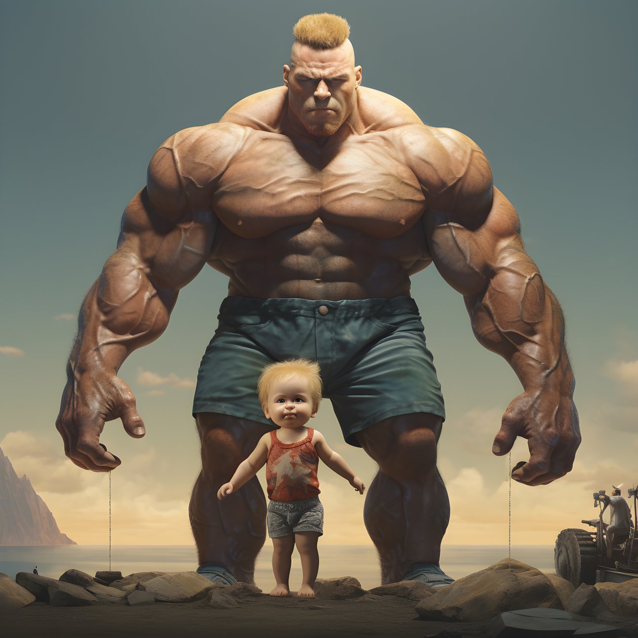 令人生畏和下流的举重运动员类固醇怪胎buff babe与巨大的肌肉男 1 作者 库尔特赫普克