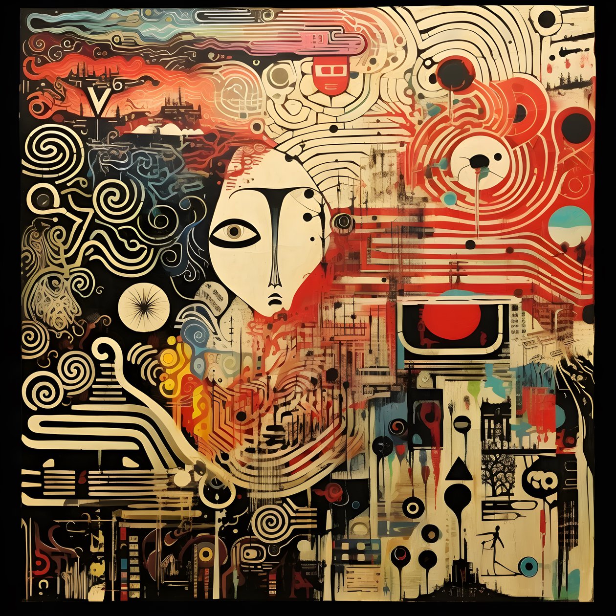 粉色木框中的黑人妇女艺术作品，宣告她是坚强的 2 作者 库尔特赫普克