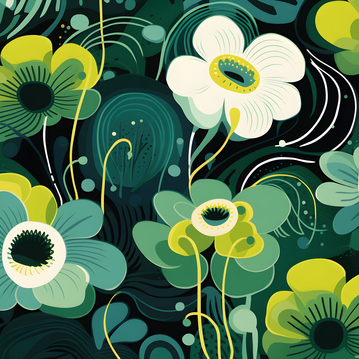 当代抽象形状 Marimekko 3 作者 库尔特赫普克
