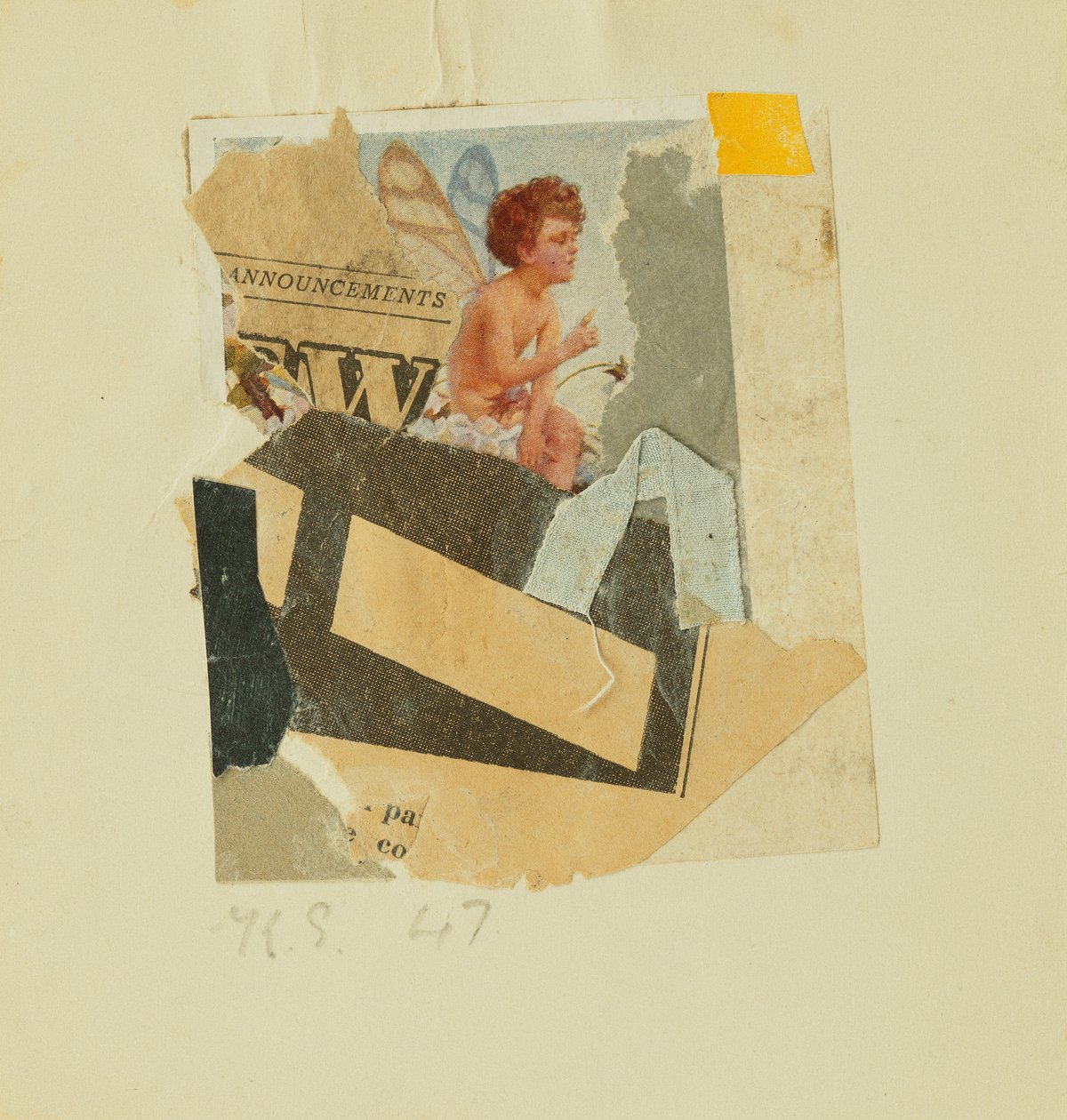 公告，1947年 作者 库尔特·史威特