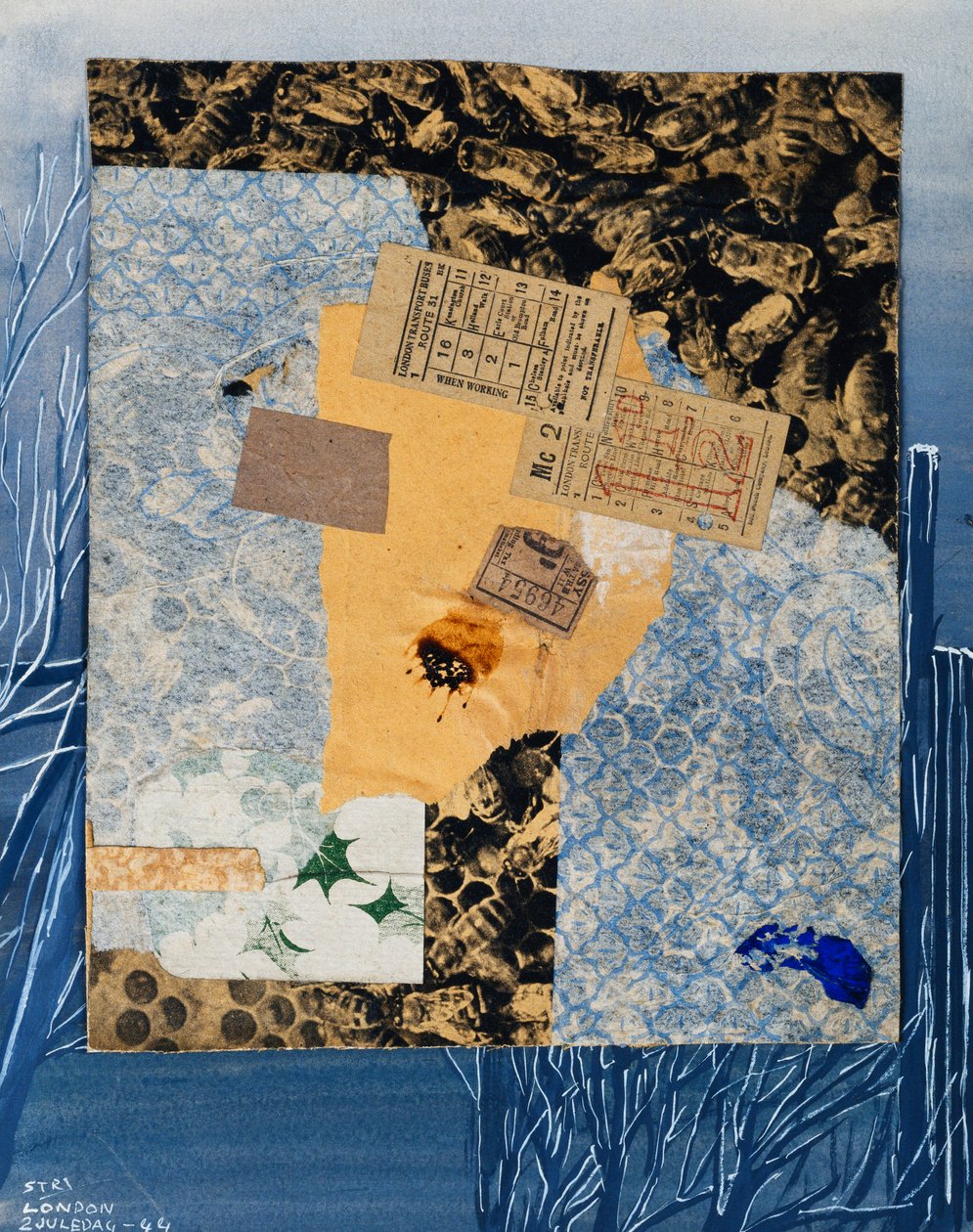 公交车票，1944年 作者 库尔特·史威特