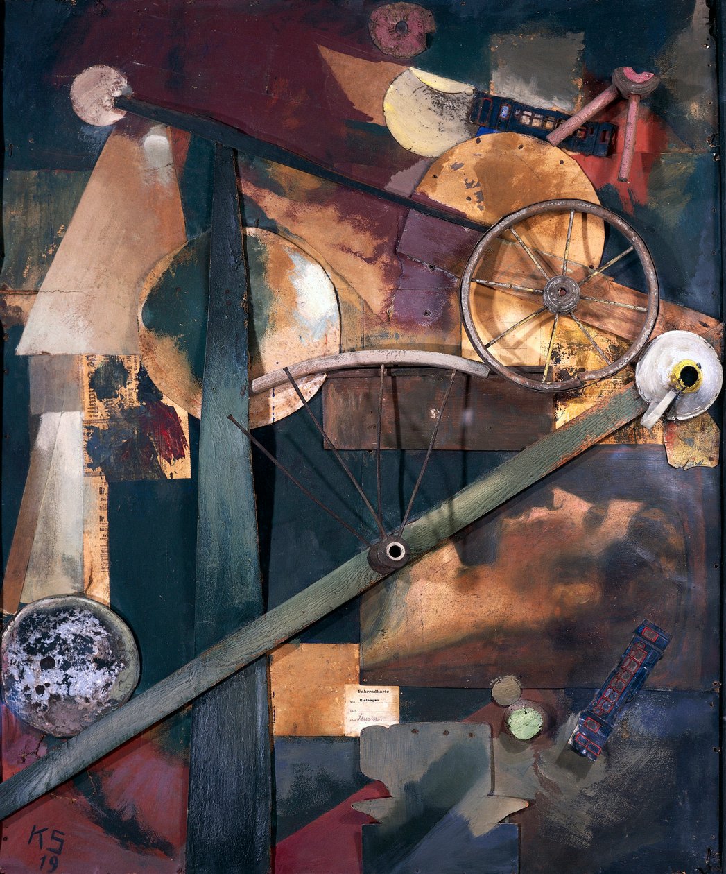 “Composition pour dames”（女性的高贵建筑） 作者 库尔特·史威特