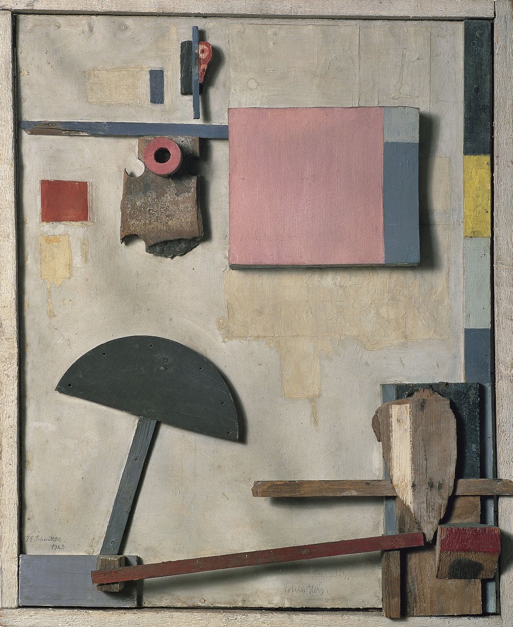 Merzbild Kijkduin，1923年 作者 库尔特·史威特