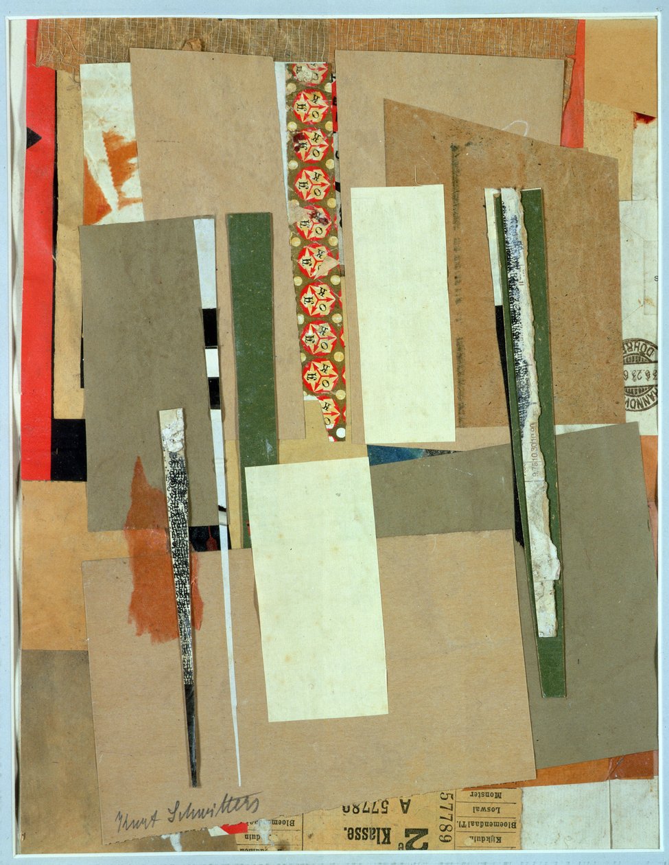 铁路，二等舱，1923年 作者 库尔特·史威特