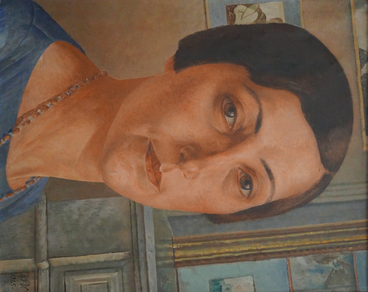 S. Andonnikova的肖像（1925年） 作者 库兹玛·彼得罗夫·伏特金