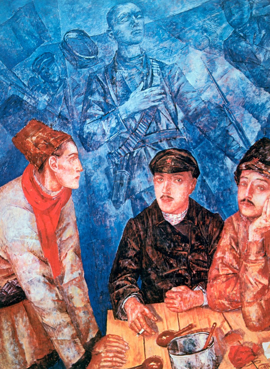战后》，1923年 作者 库兹马·彼得罗夫·沃德金