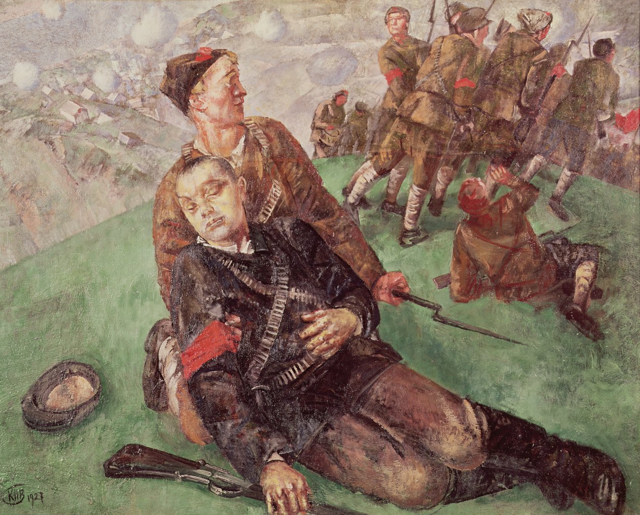 1927年人民委员会死亡 作者 库兹马·谢尔盖维奇·彼得罗夫·伏特金