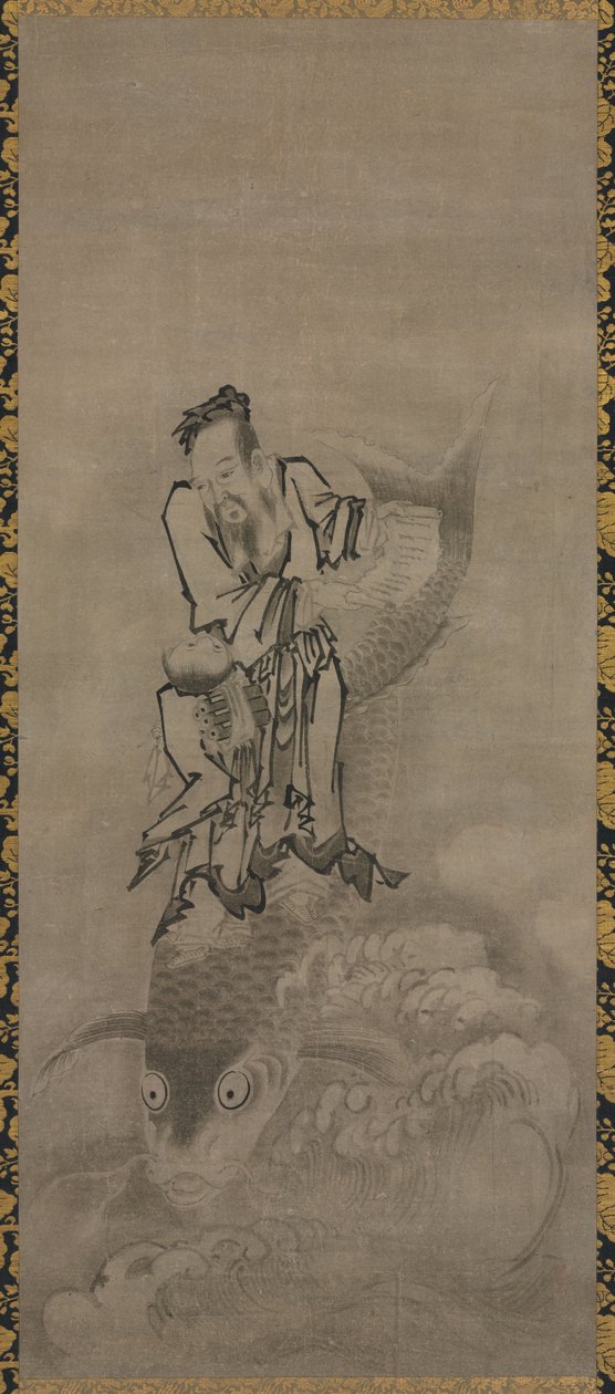 和帝与道教仙人，16世纪末至17世纪初。 作者 久关智信
