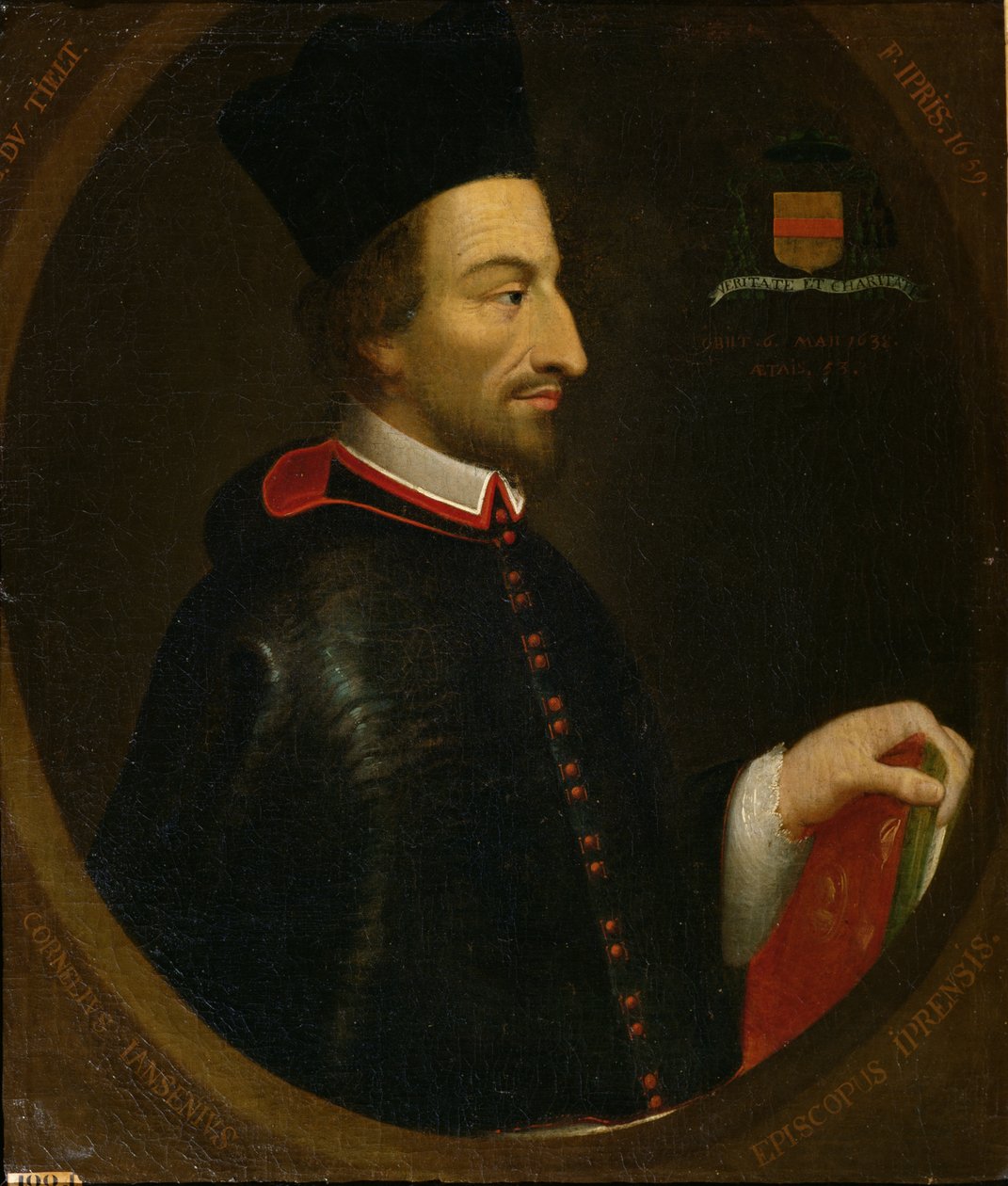 Cornelius Jansen（1585-1638）伊普尔主教 作者 L.戴