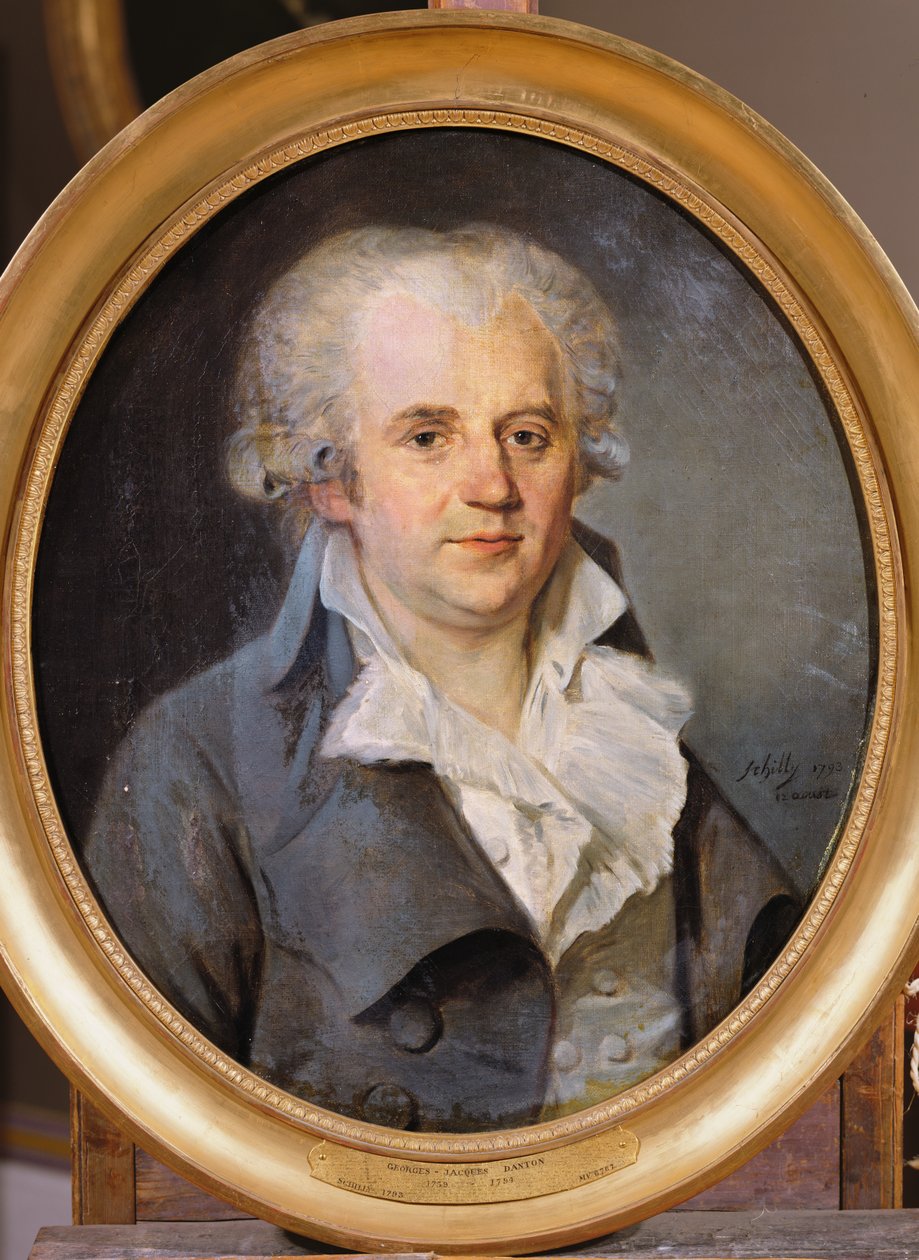 Georges-Jacques Danton，1793 作者 希利