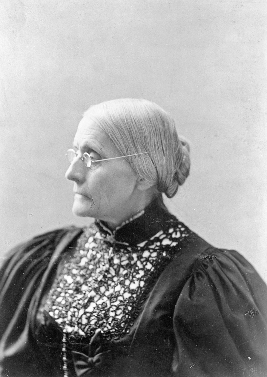 Susan Brownell Anthony（1820-1906）c.1890-1906 作者 康登
