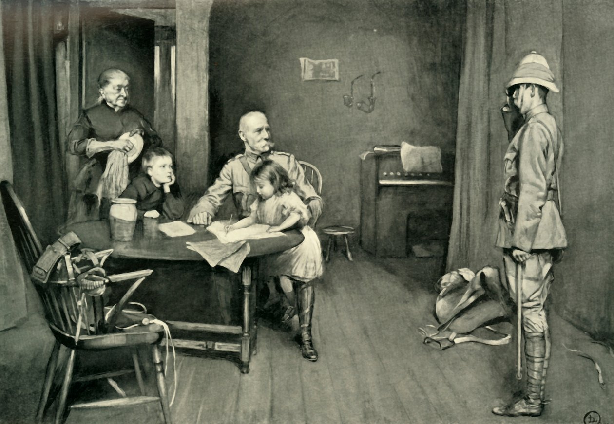 1901年，奥兰治格罗夫旅馆的罗伯茨勋爵：一次特征事件。 作者 戴维
