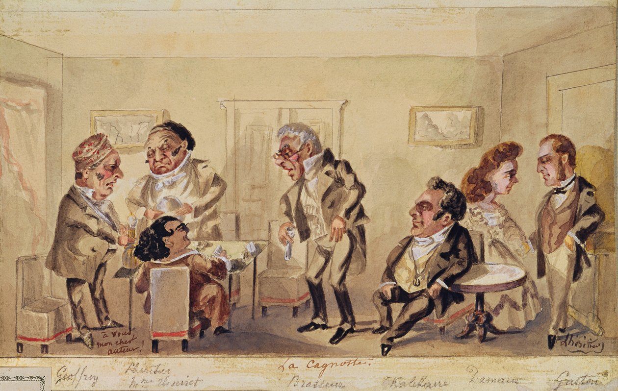 1864年Eugene Labiche（1815-88）的“The Kitty”第一幕 作者 赫瑞提尔