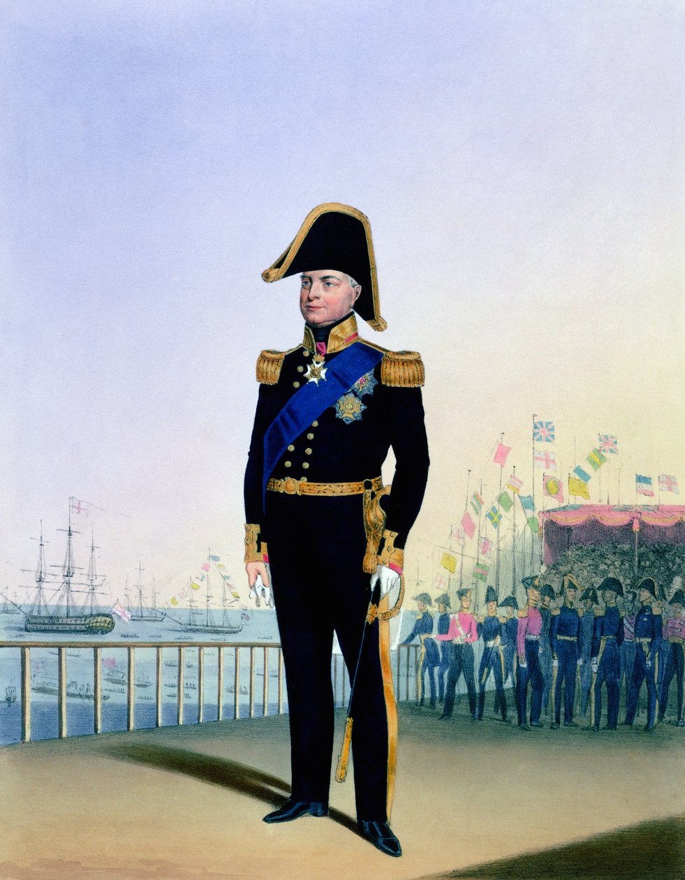 威廉四世，英国国王，约1830-1837年 作者 L公馆