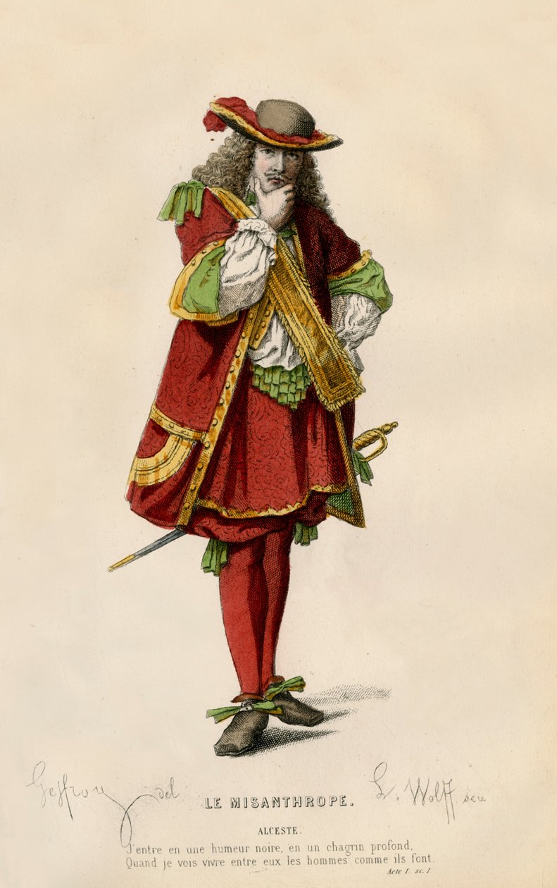 Alceste，1868年。 作者 沃尔夫