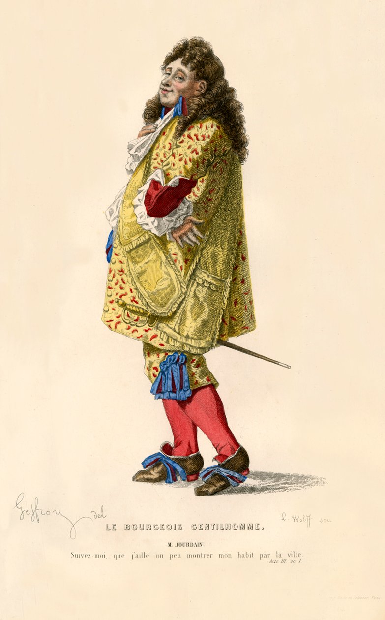 Jourdain先生，1868年。 作者 沃尔夫
