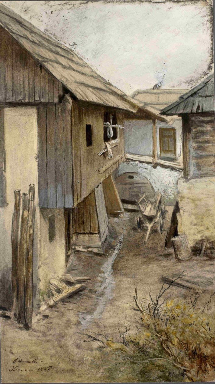 Kranjska gora-kmecko dvoriscen 作者 拉迪斯拉夫·贝内施