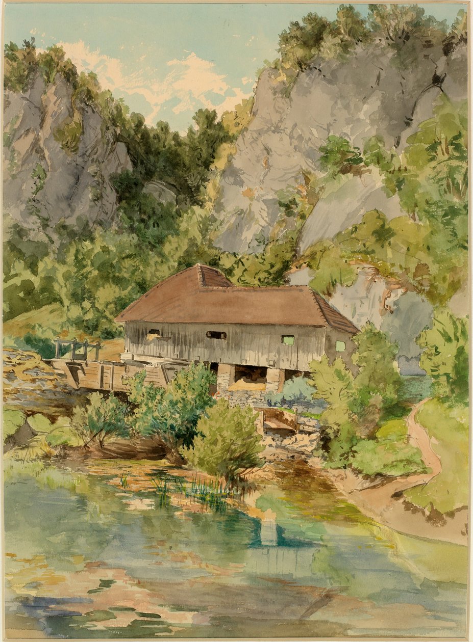 Mocilnik是Ljubljanica的来源 作者 拉迪斯拉夫·贝内施