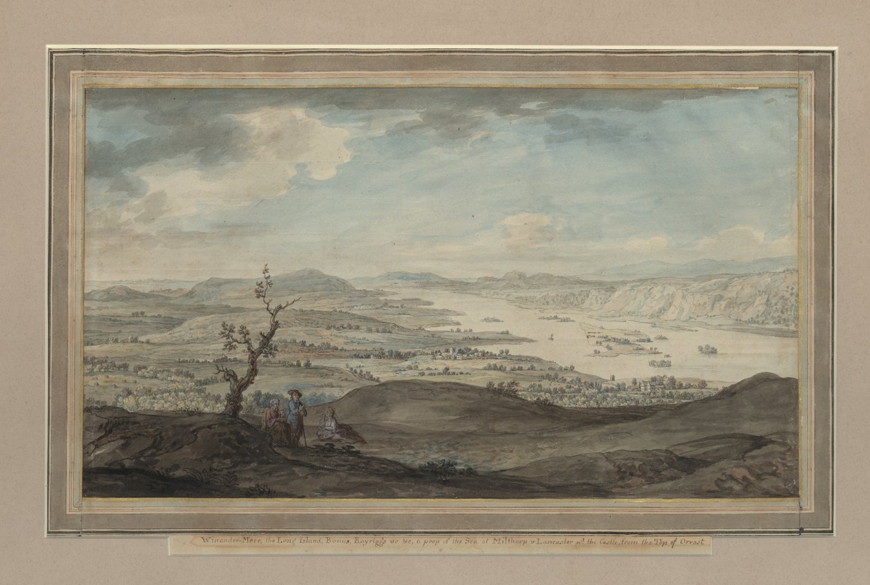 Winander-Mere，1770-80 作者 玛丽·洛瑟夫人