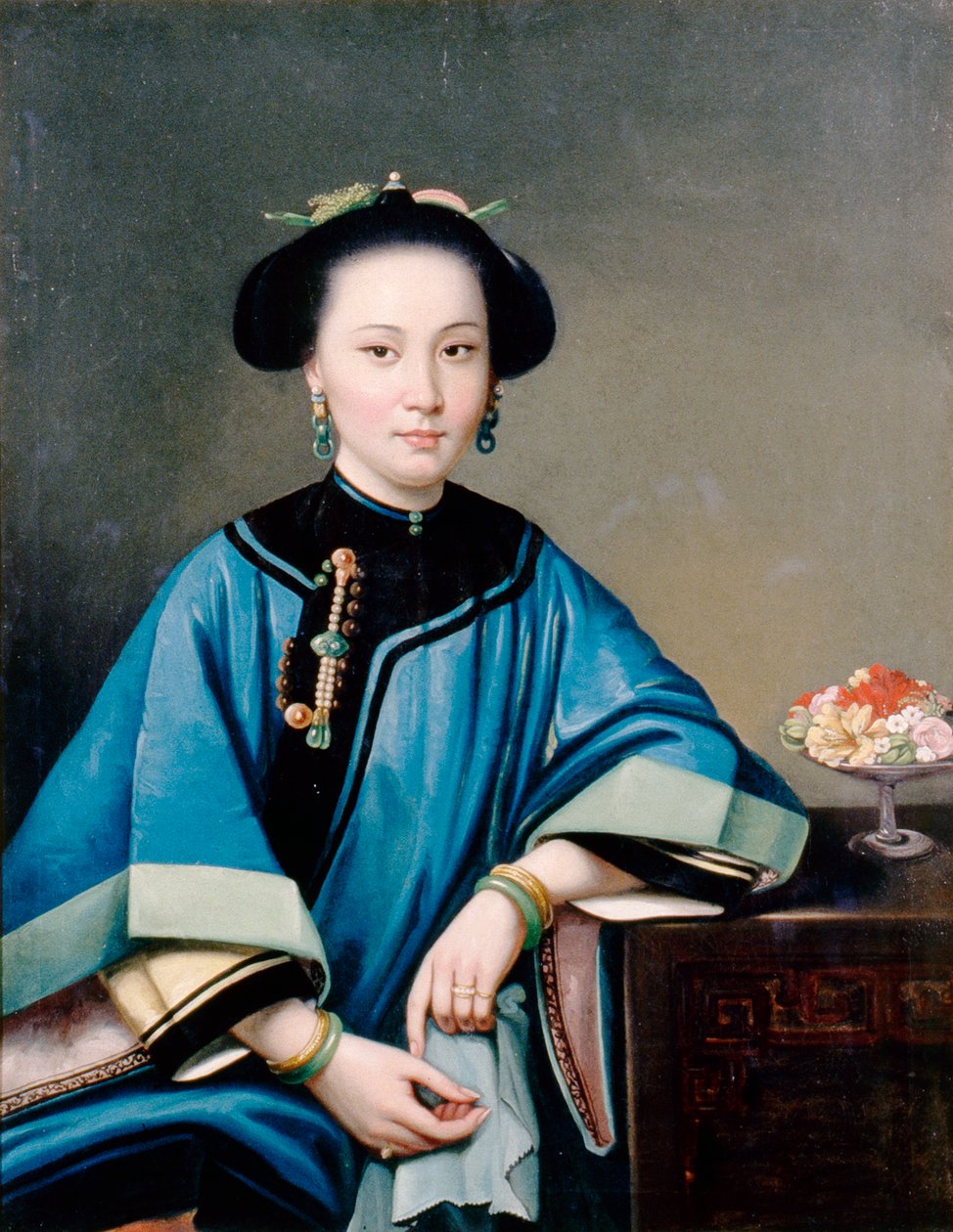 香港和兴（和兴）四妃 作者 Lam Qua (attr. to)