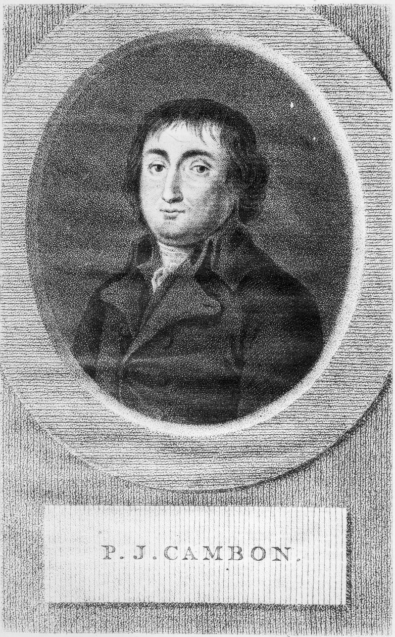 Pierre Joseph Cambon的肖像（1756-1820） 作者 朗伯·安东尼奥·克拉森斯
