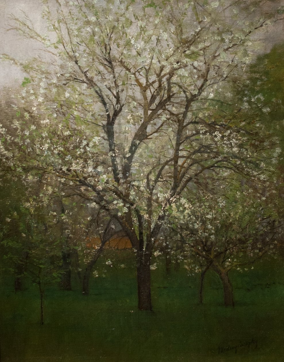 盛开的springnEnglish：Viragzo春天 作者 拉斯洛（Laszlo Mednyanszky）
