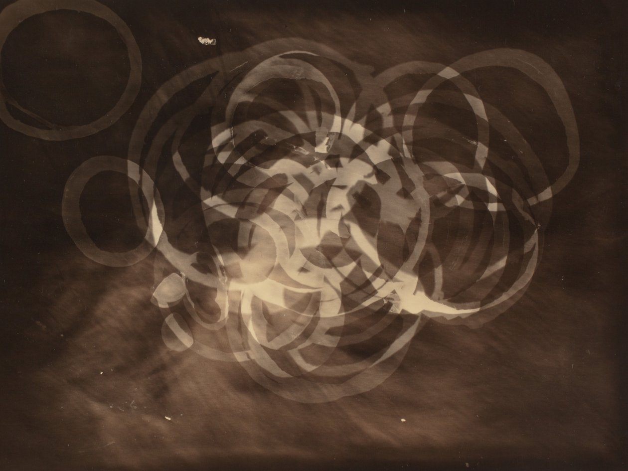无题（明胶银版画） 作者 拉斯洛·莫霍利·纳吉（Laszlo Moholy Nagy）