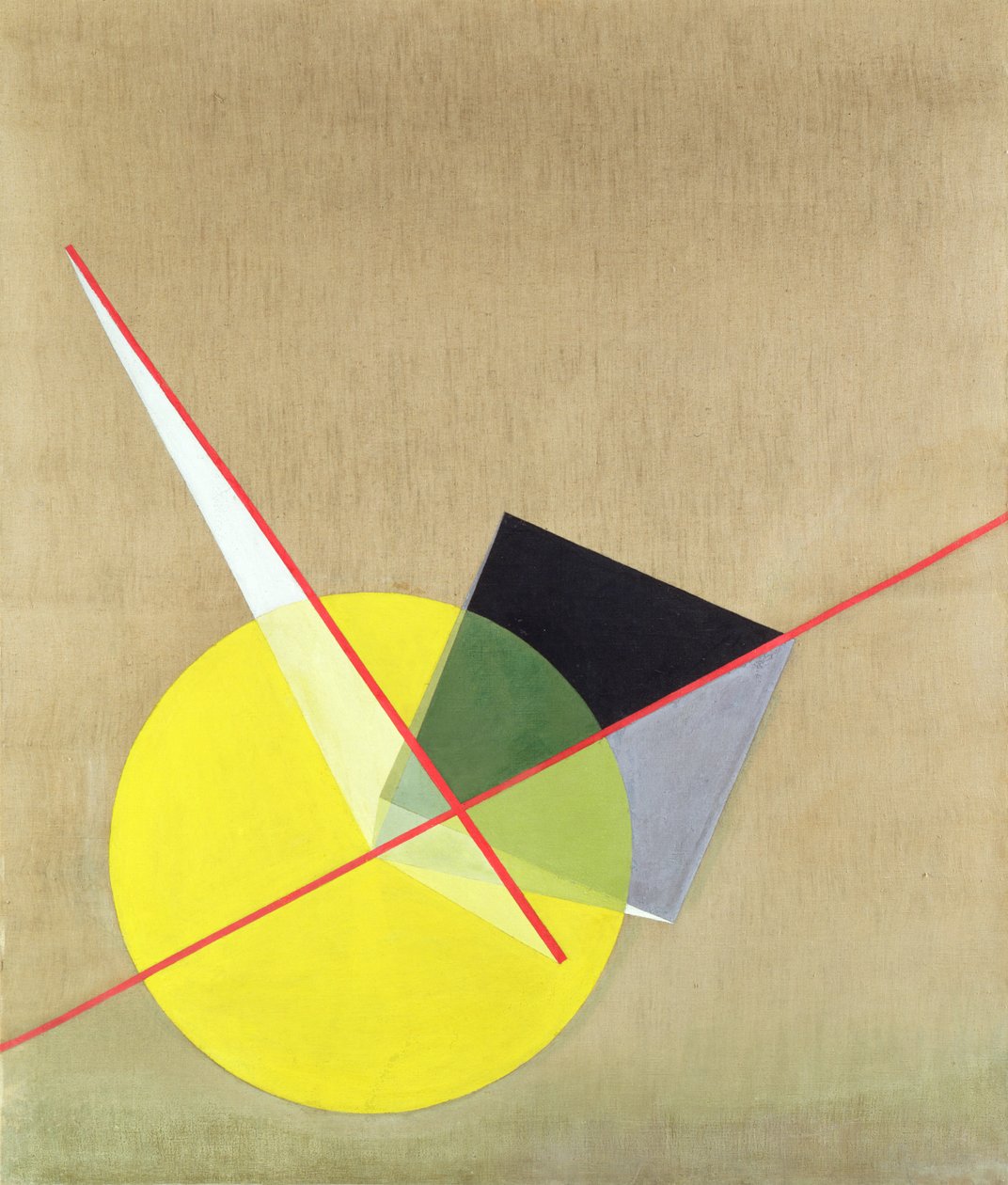黄圈 作者 拉斯洛·莫霍利·纳吉（Laszlo Moholy Nagy）