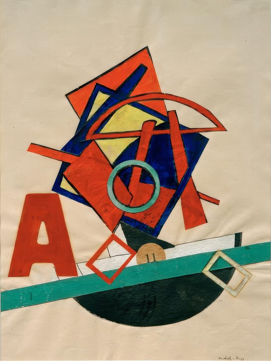 A 作者 拉斯洛·莫霍利·纳吉（Laszlo Moholy Nagy）