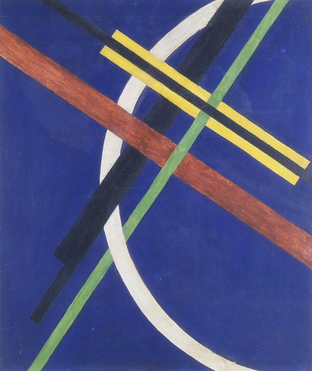 建筑I，1922年 作者 拉斯洛·莫霍利·纳吉（Laszlo Moholy Nagy）