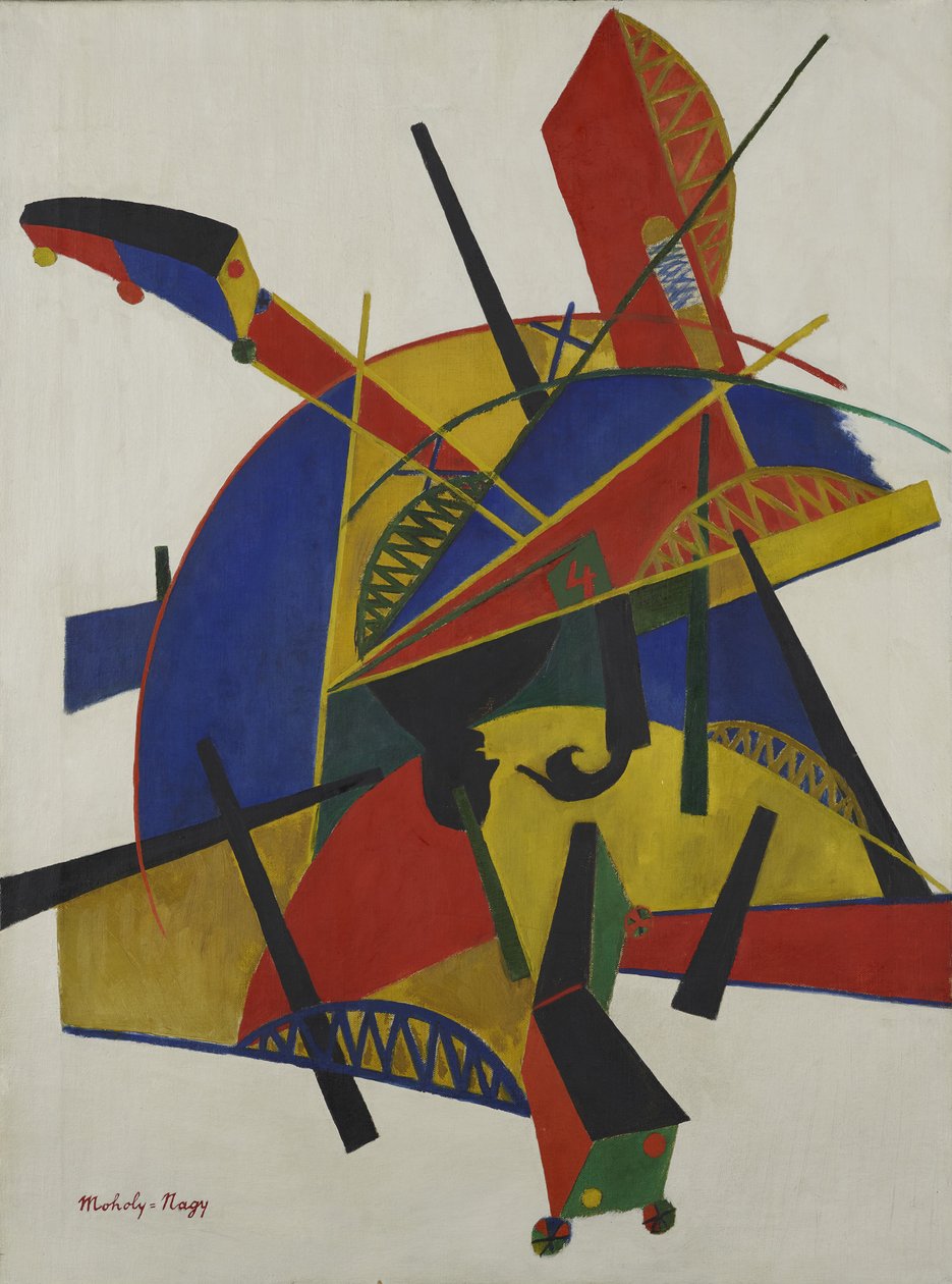 新娘，1920年。 作者 拉斯洛·莫霍利·纳吉（Laszlo Moholy Nagy）