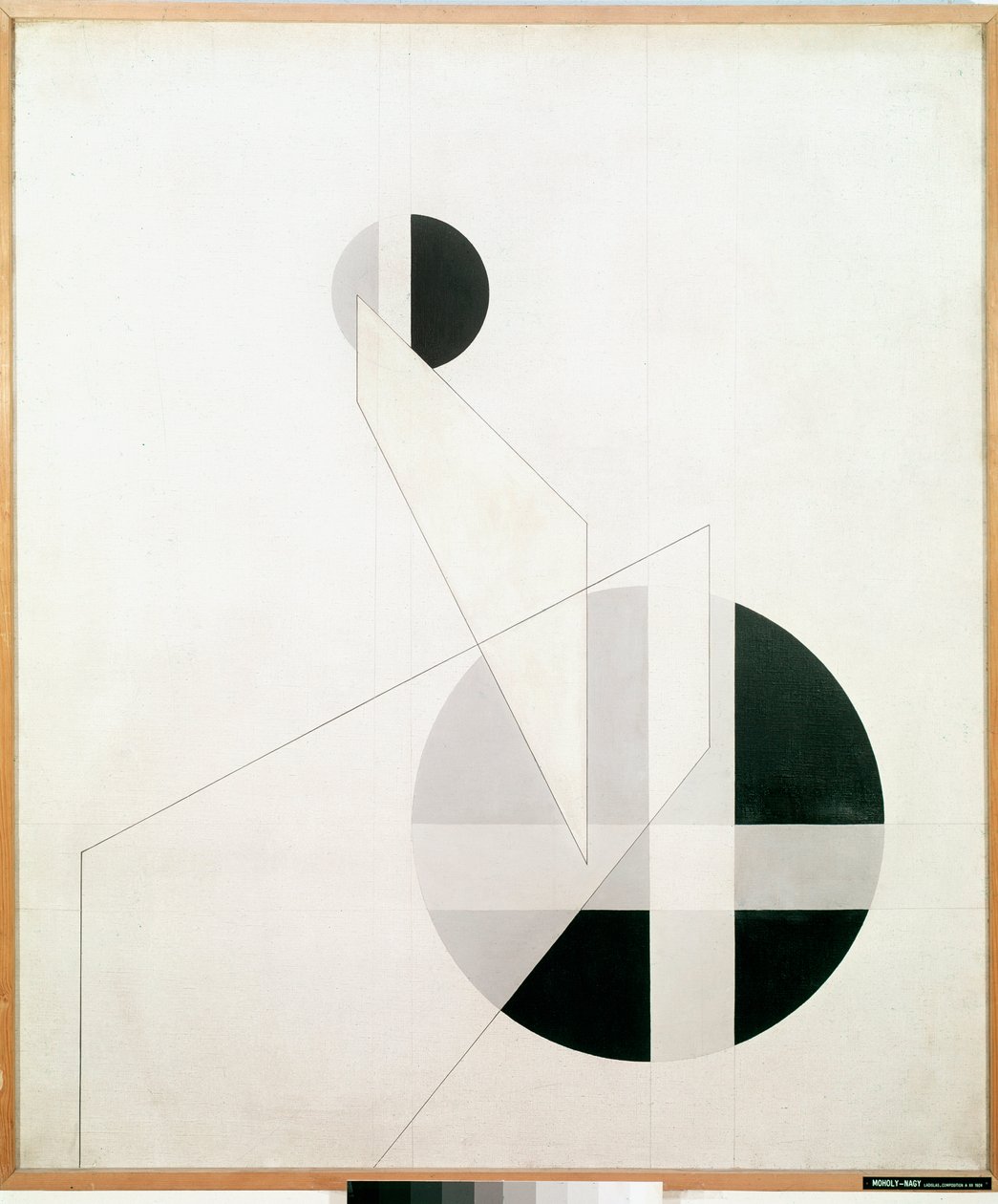Laszlo Moholy-Nagy的A XX绘画作品 作者 拉斯洛·莫霍利·纳吉（Laszlo Moholy Nagy）