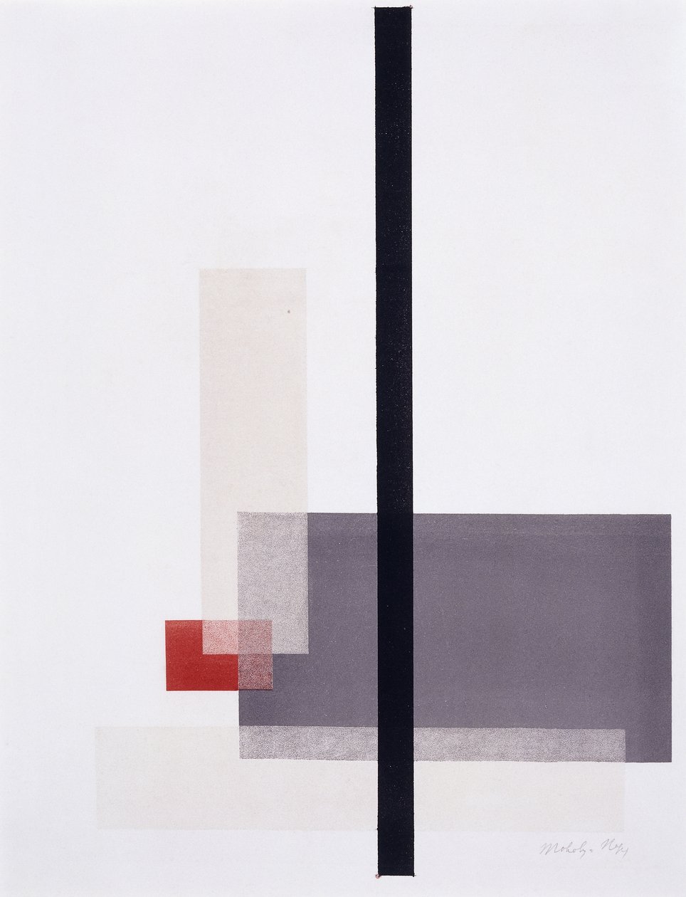 建筑，1923年 作者 拉斯洛·莫霍利·纳吉（Laszlo Moholy Nagy）
