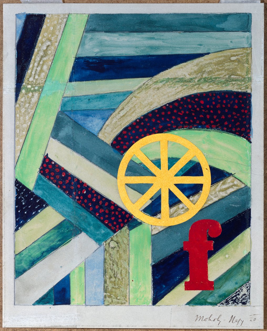 F盒装，1920年 作者 拉斯洛·莫霍利·纳吉（Laszlo Moholy Nagy）