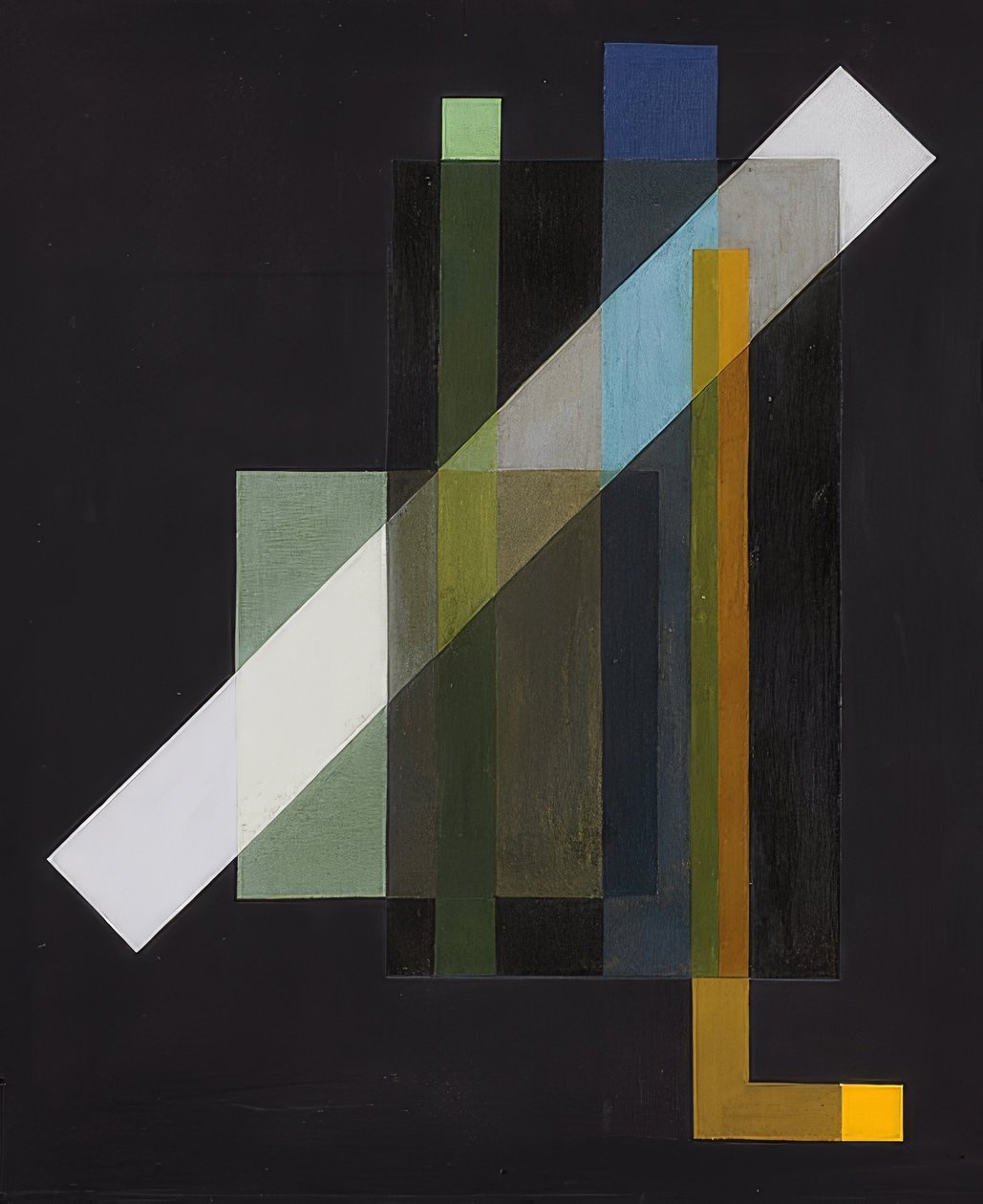 施工。 1924年 作者 拉斯洛·莫霍利·纳吉（Laszlo Moholy Nagy）