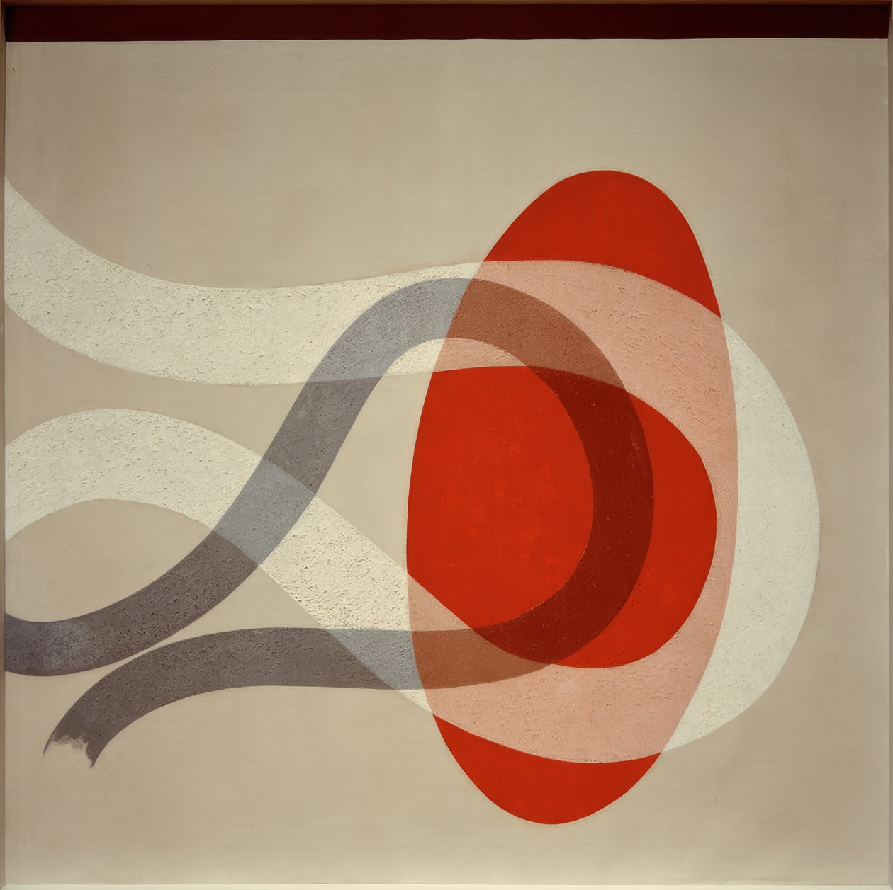L.Moholy-Nagy，CH Space 6 -Gemälde，1941年 作者 拉斯洛·莫霍利·纳吉（Laszlo Moholy Nagy）