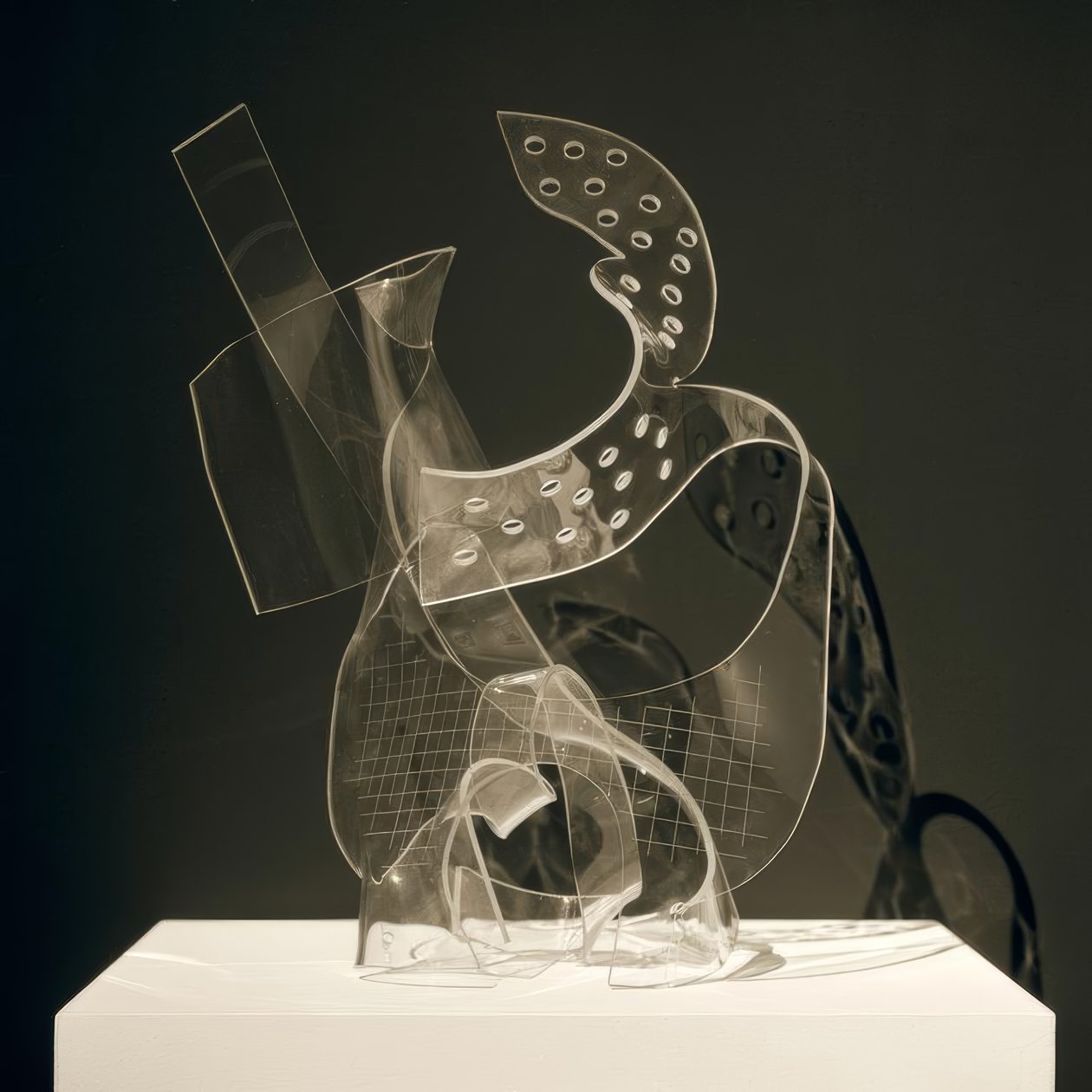 莫霍利·纳吉（L.Moholy-Nagy），螺旋形-有机玻璃（Replica） 作者 拉斯洛·莫霍利·纳吉（Laszlo Moholy Nagy）