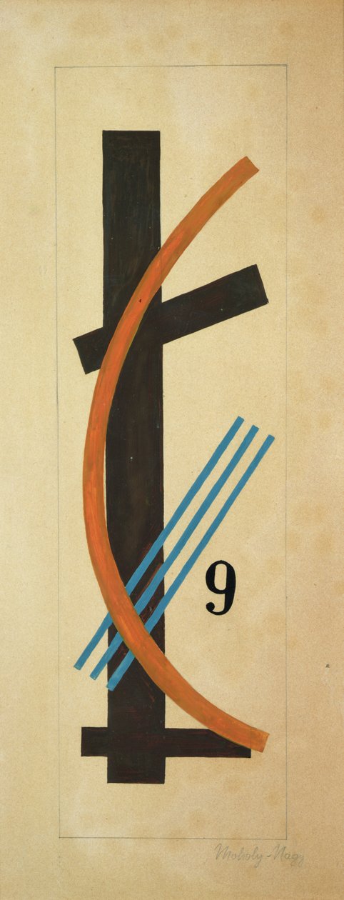 9号 作者 拉斯洛·莫霍利·纳吉（Laszlo Moholy Nagy）