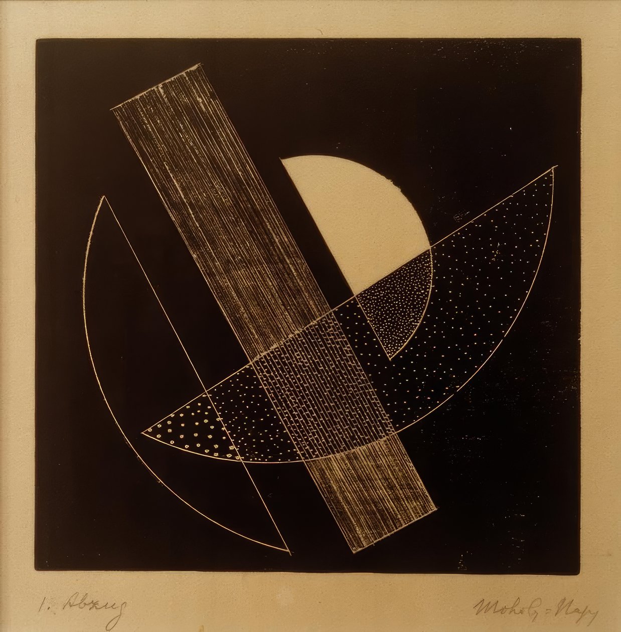 无题（建构主义作品） 作者 拉斯洛·莫霍利·纳吉（Laszlo Moholy Nagy）