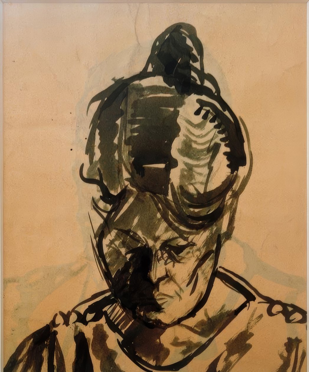 无题（我的母亲） 作者 拉斯洛·莫霍利·纳吉（Laszlo Moholy Nagy）