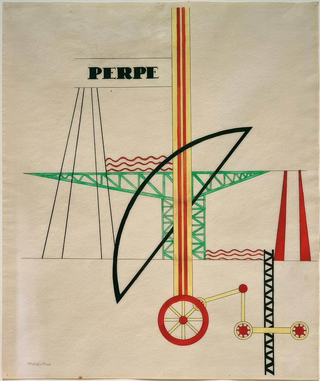 perpe 作者 拉斯洛·莫霍利·纳吉（Laszlo Moholy Nagy）