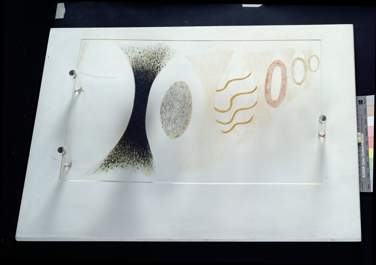 椭圆形，1945年 作者 拉斯洛·莫霍利·纳吉（Laszlo Moholy Nagy）