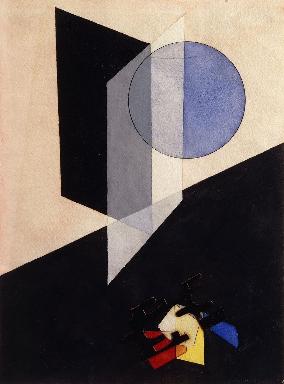 无题，1926年 作者 拉斯洛·莫霍利·纳吉（Laszlo Moholy Nagy）