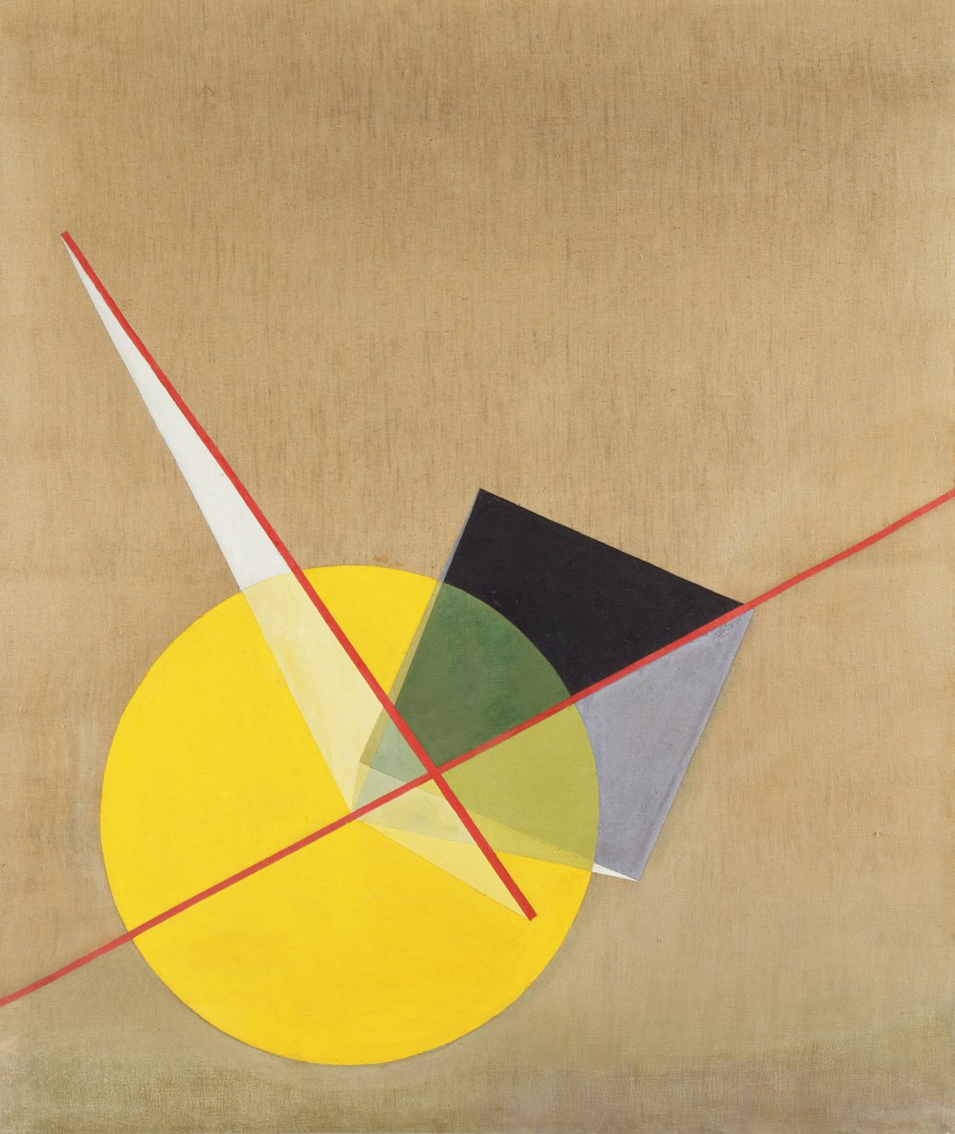 黄圈 作者 拉斯洛·莫霍利·纳吉（Laszlo Moholy Nagy）