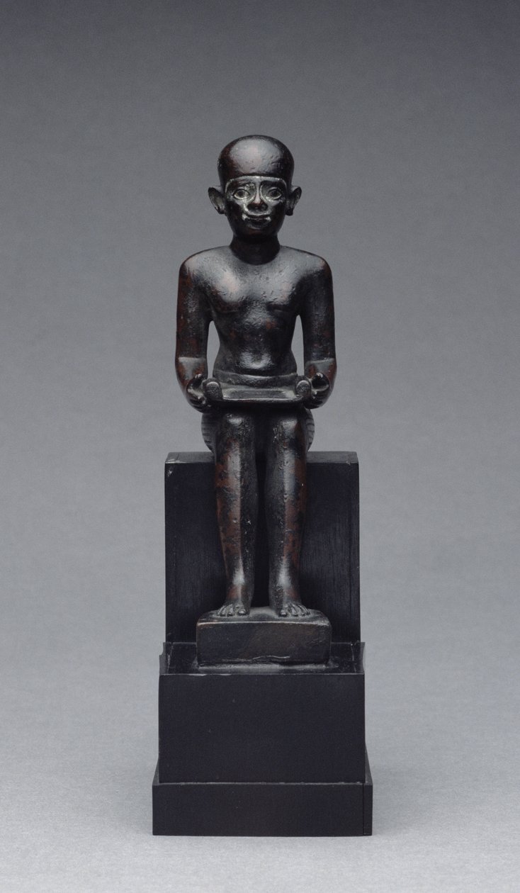 伊姆霍特普 (c.2635-2595 BC) 晚期（青铜）图 作者 晚期埃及人