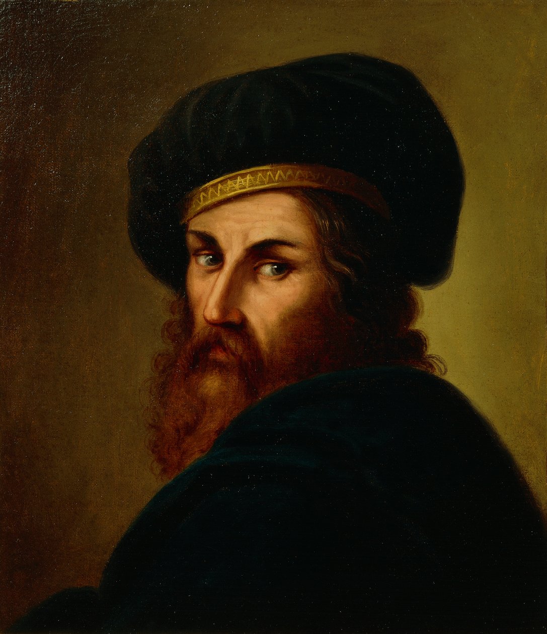 画家Ludovico Carracci的肖像，由Lattanzio Querena（1768-1853）创作。 作者 拉坦齐奥·奎雷纳（Lattanzio Querena）