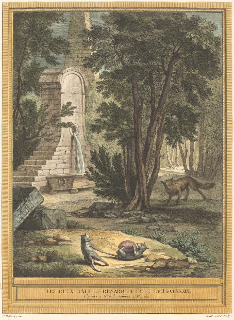 两只老鼠、狐狸和鸡蛋》（Les deux rats, le renard et l