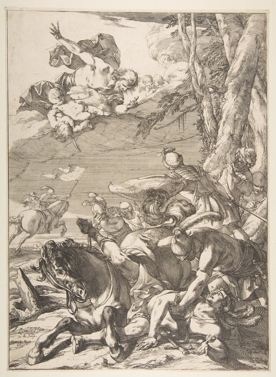 转换圣保罗，约。 1637。 作者 劳伦·德拉·海尔