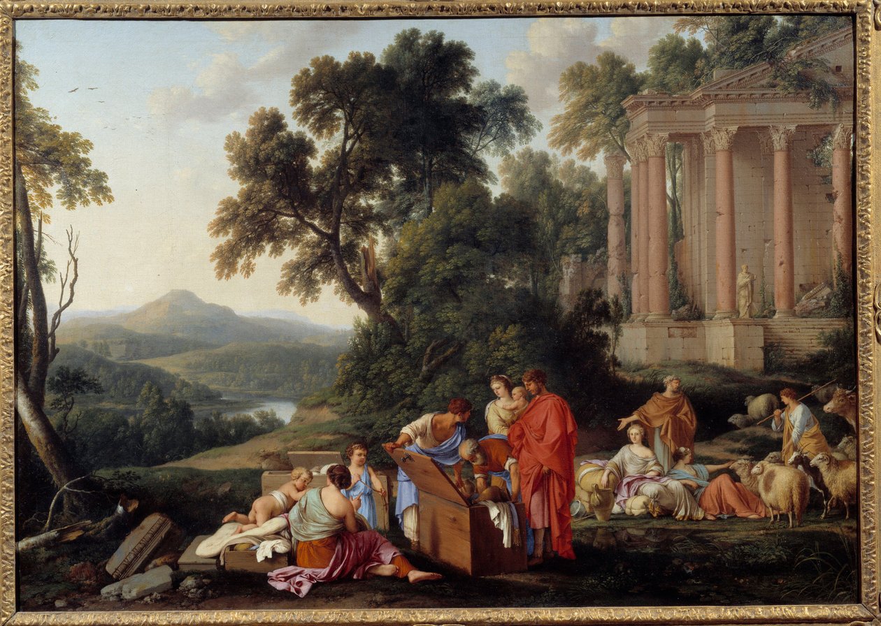 Laban searches for idols in Jacob